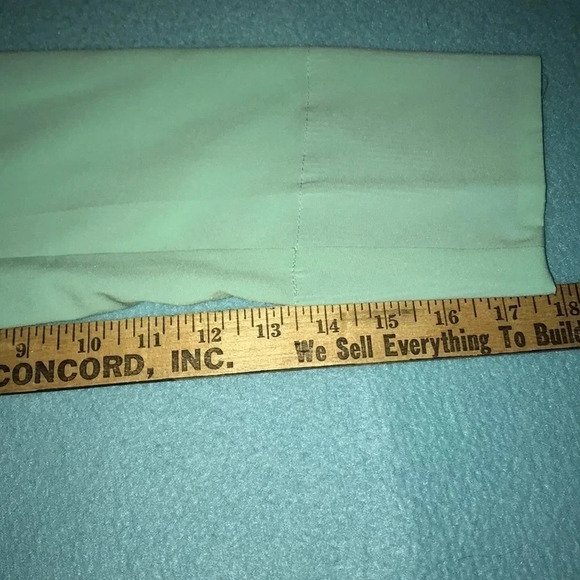 COCOLOVE blazer mint with navy striped cuffs fully lined 2 pockets NEW size S - Picture 10 of 11